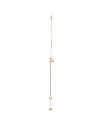  Divas' Dream Open Bracelet Necklace 18K Rose Gold and Diamonds