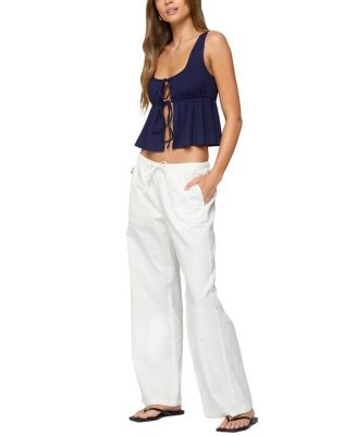 Alesia Tie Front Tank Top