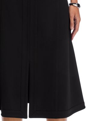 Slit Front A Line Skirt 