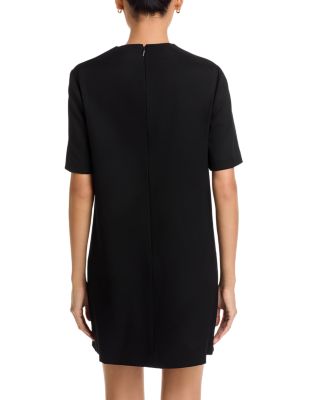 Wool Blend Shift Dress