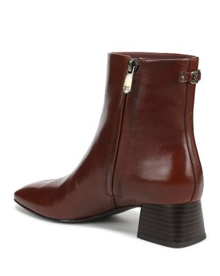 Women's Paige Square Toe Block Heel Ankle Booties