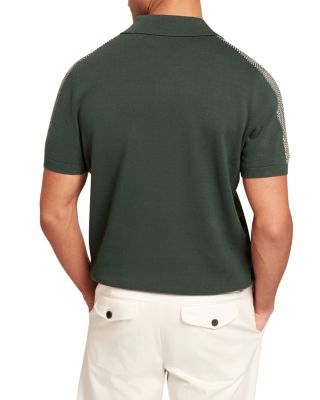 Gregry Textured Knit Polo Shirt