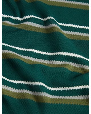 Gorano Striped Textured Tee