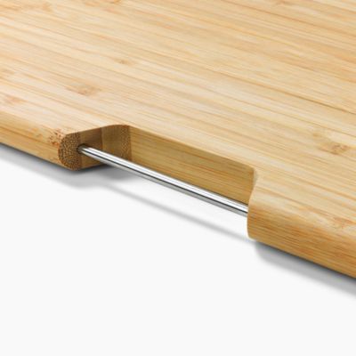 Folio 3 Piece Bamboo Cutting Board Set with Stainless Steel Case