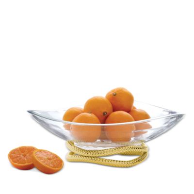 Braid Gold Centerpiece Bowl