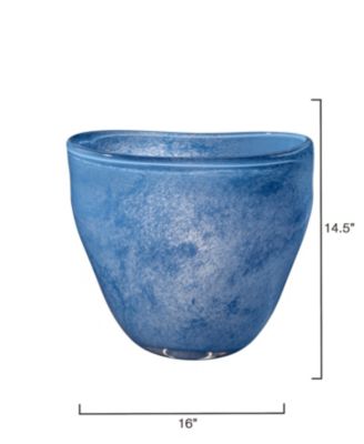 Plunge Blown Glass Vase