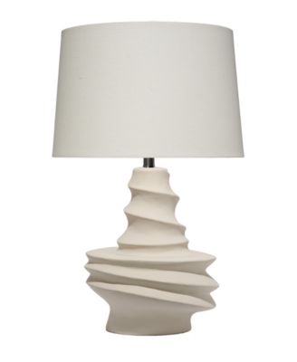 Jamie Young - Dune Ceramic Table Lamp with Linen Shade
