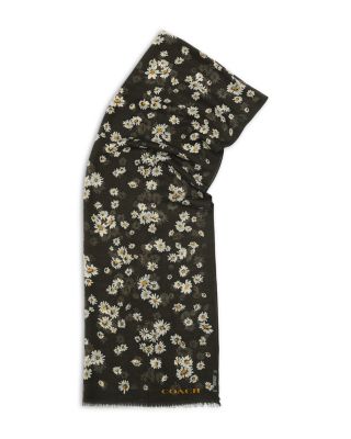 Daisy Cluster Printed Scarf