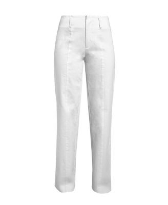 Casablanca Straight Leg Jeans in White Wash Denim