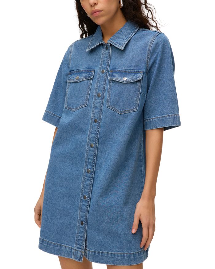 Denim Shirtdress