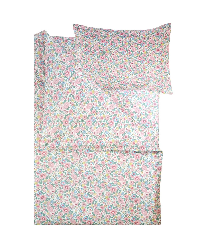 Coco & Wolf Betsy Print Duvet Set, King In Pink