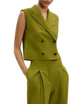 Peak Double Breasted Vest