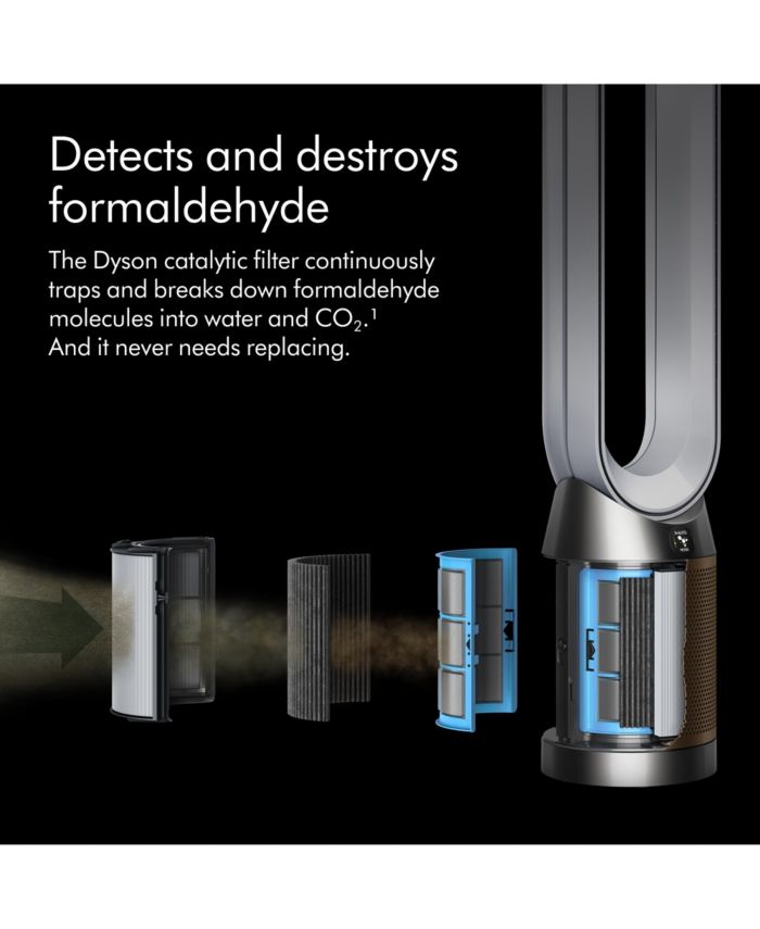 Purifier Cool Fan Formaldehyde™ TP09 | Nickel/Gold