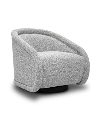 Rory Boucle Swivel Chair