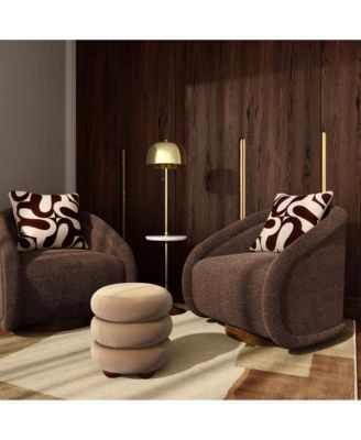 Rory Boucle Swivel Chair