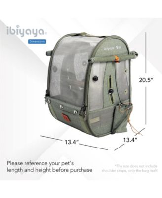 Medium Size Bird Travel Carrier Backpack with Perch