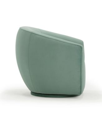 Jordan Velvet Swivel Chair