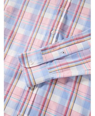  Harrison Button Down Multicolor Plaid Oxford Shirt