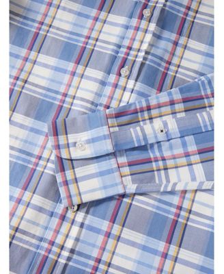  Harrison Button Down Multicolor Plaid Oxford Shirt