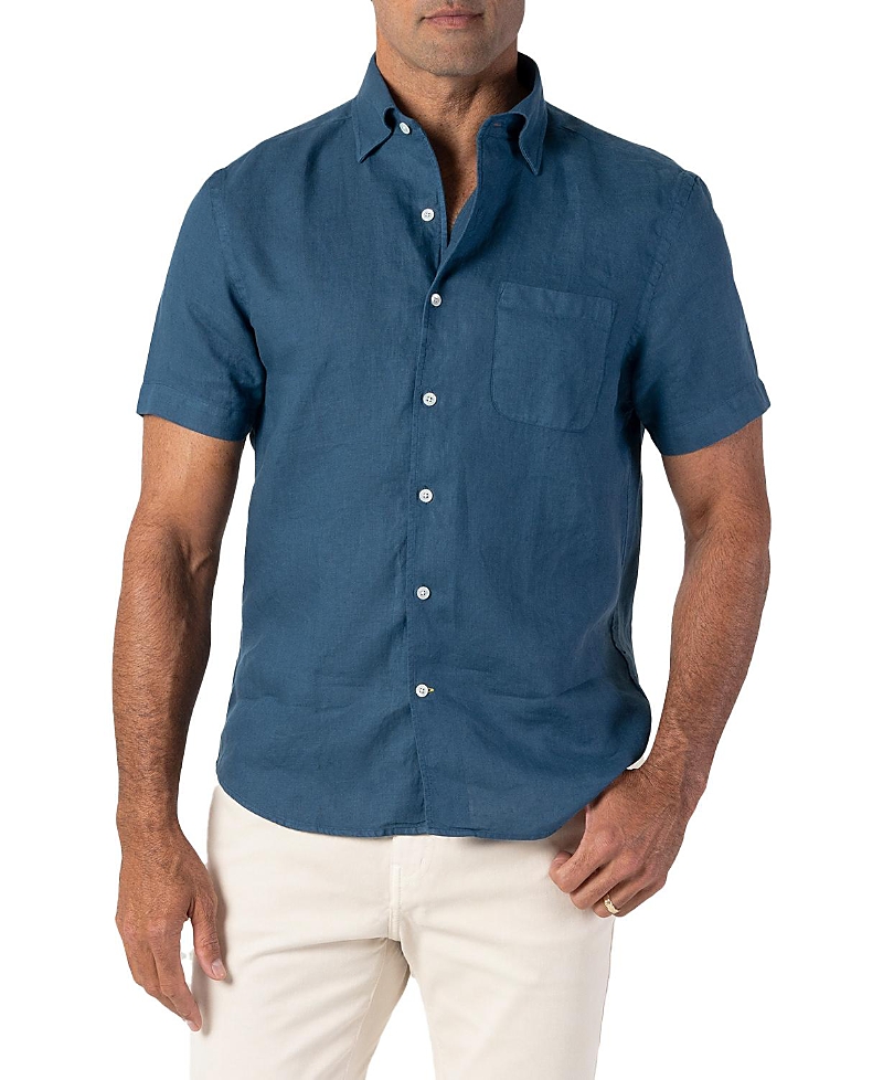 Robert Talbott Morgan Short Sleeve Linen Shirt