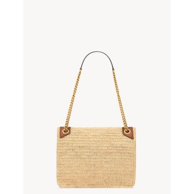 Niki Medium Handbag in Raffia