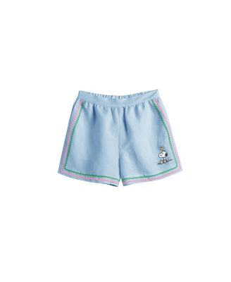 Women's Linen Cotton Peanuts Vacation Shorts
