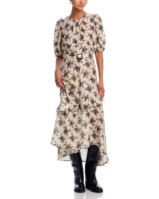 Joan Printed Midi Dress