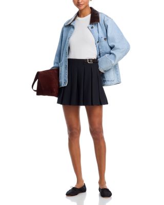 Adeline Pleated Mini Skirt