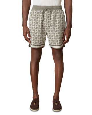 REISS - Embroidered Drawstring 7.3" Shorts