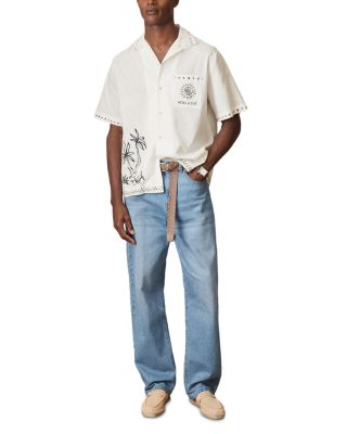 Galera Brushstroke Camp Shirt