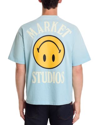 Upside Down Smiley Graphic Tee