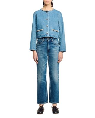 Rhinestone Denim Jacket