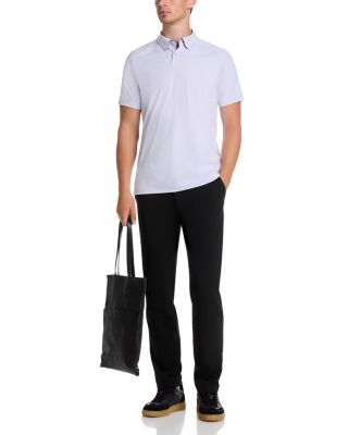 Slim Fit Textured Commuter Polo Shirt