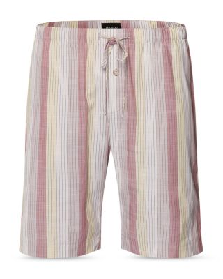 Linen Cotton Printed Short Pajama Pants