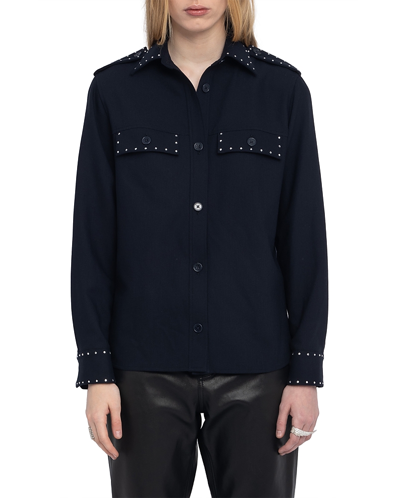 Zadig & Voltaire Stud-embellished Shirt