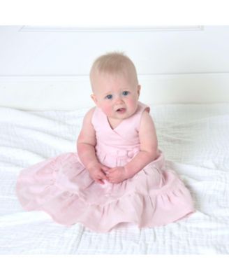  Girls' Tiered Wrap Dress - Baby