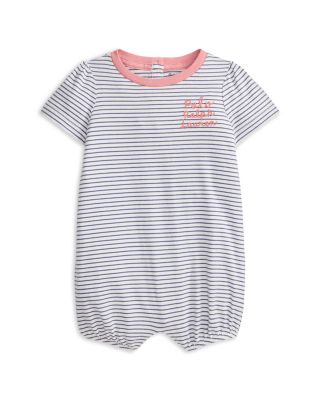 Ralph Lauren - Girls' Logo Cotton Jersey Bubble Shortall - Baby