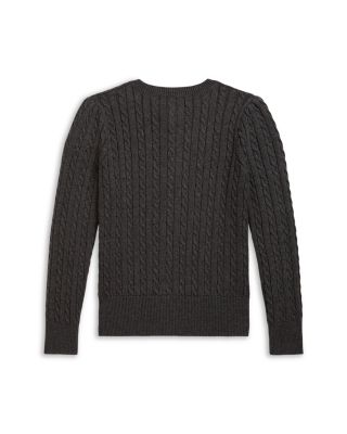 Girls' Mini Cable Cotton Cardigan - Little Kid, Big Kid