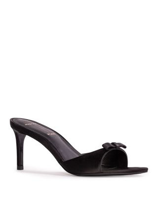 Black Suede Studio - Women's Albie 65 Mule Sandals