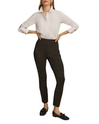 High Rise Skinny Ankle Pants