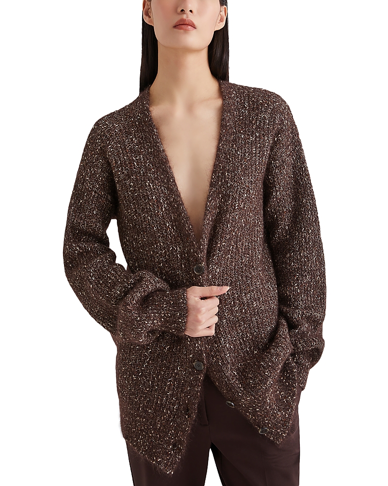 Marella Arancio Cardigan In Brown