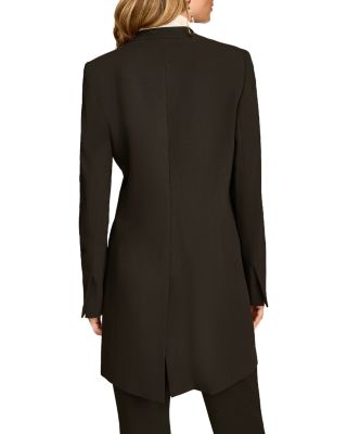 Collarless Hardware Blazer