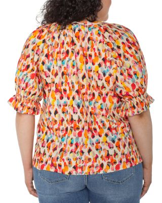 Short Sleeve Woven Top