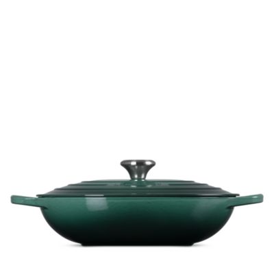 3.75 Qt Cast Iron Oval Casserole &amp; Lid