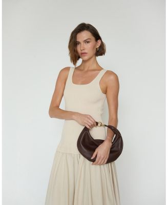 3-in-1 Small Convertible Hobo Crescent Ring Bag