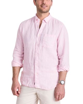 Surfside Regular Fit Button Down Linen Shirt