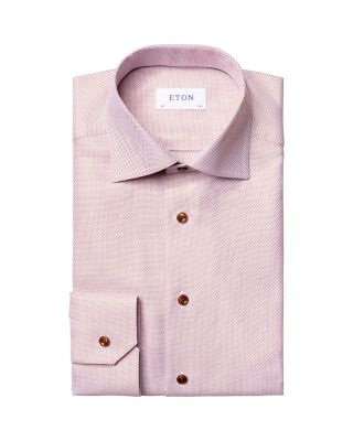 Eton - Classic Fit Textured Solid Shirt