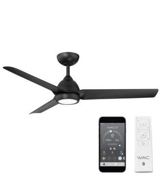  Smart Fans Mocha 54 in 3000K LED Indoor or Outdoor Smart Home Ceiling Fan