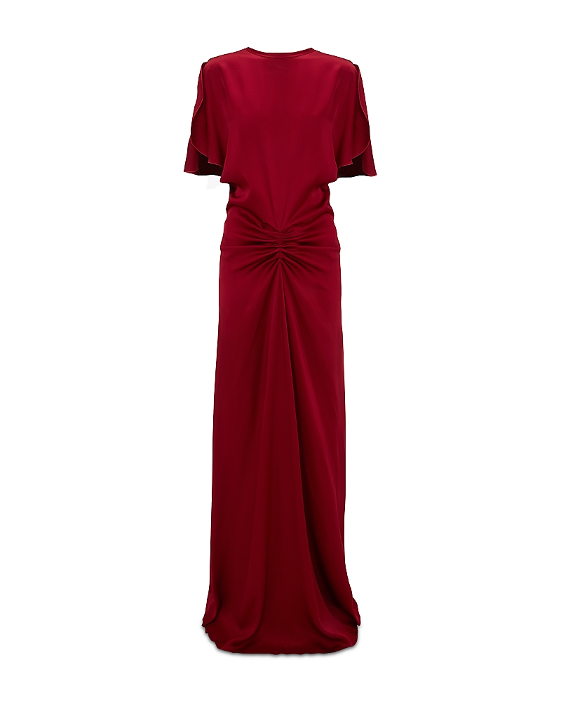 Victoria Beckham Gathered Floor Length Gown