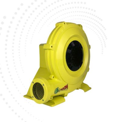  Portable Air Pump for Inflatables - 1 hp Energy Efficient High Power Compact Residential Air Blower for Bounce Houses and Slides